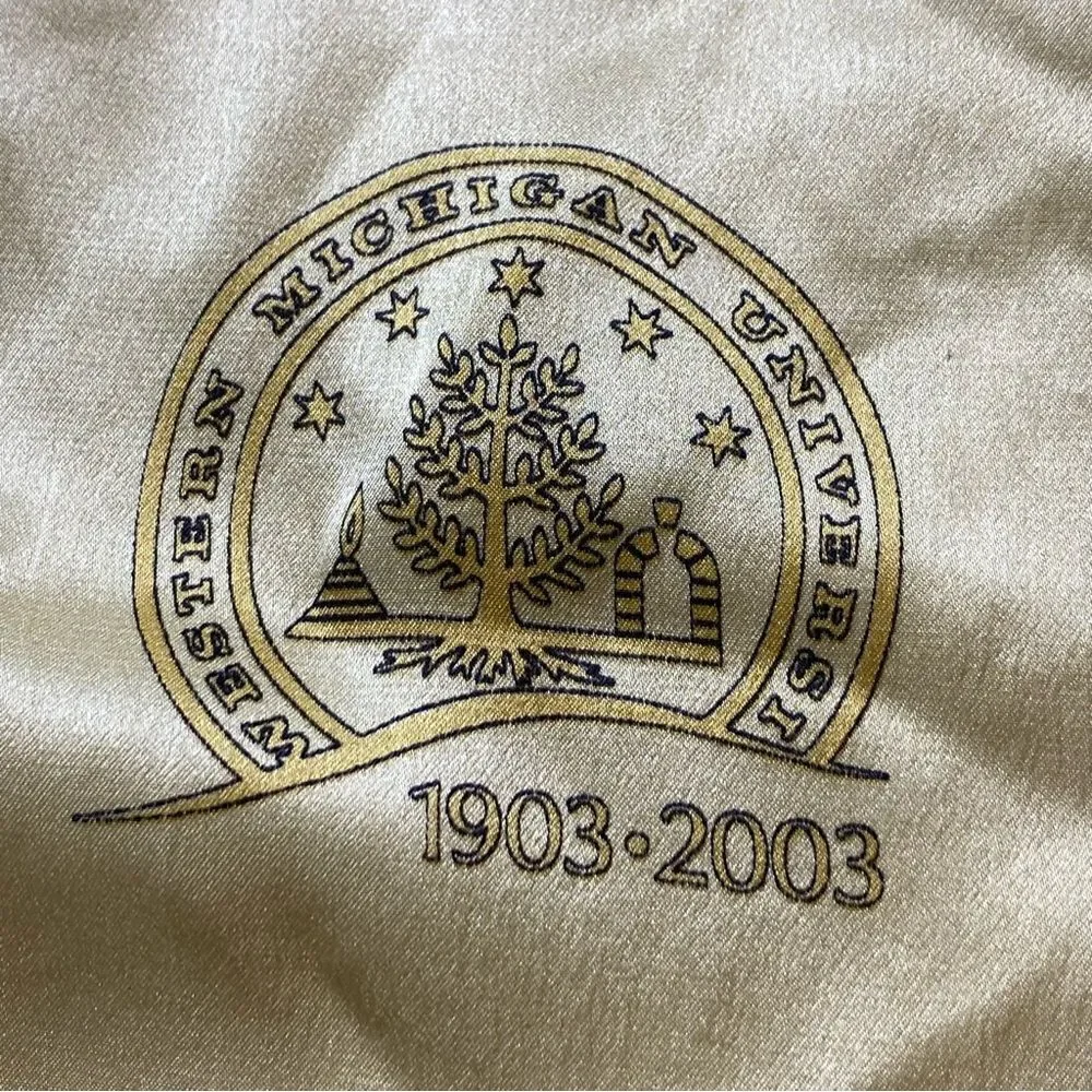 WM Chelsea LTD Custom Design 100% Silk WMU Commemorative Scarf